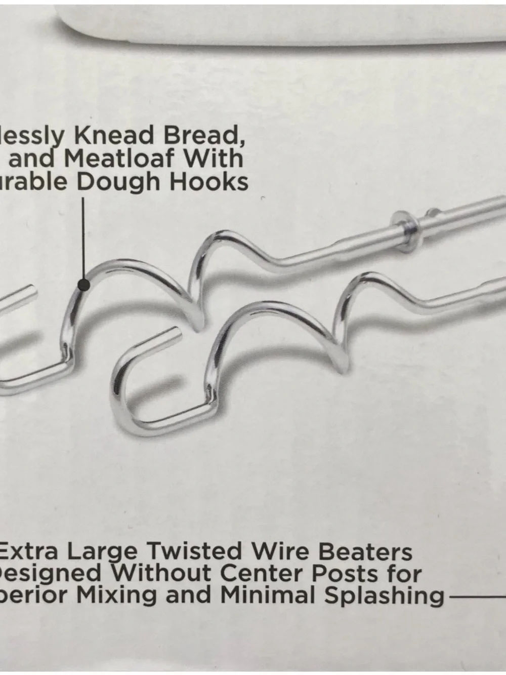 Wolfgang Puck 250W 5-Speed Hand Mixer Set w/ Storage Caddy, Beaters, Hooks